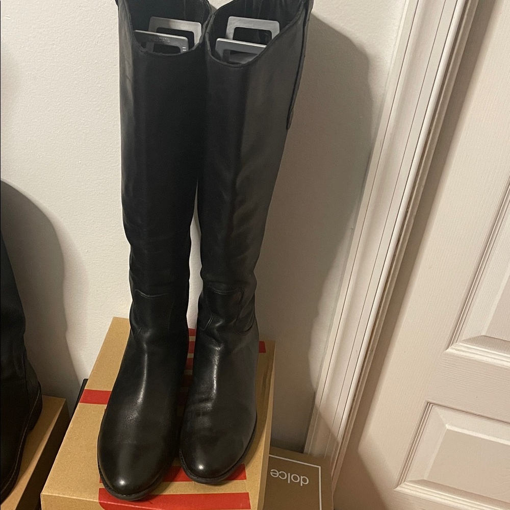 Sam Edelman Black Over the Knee Boots